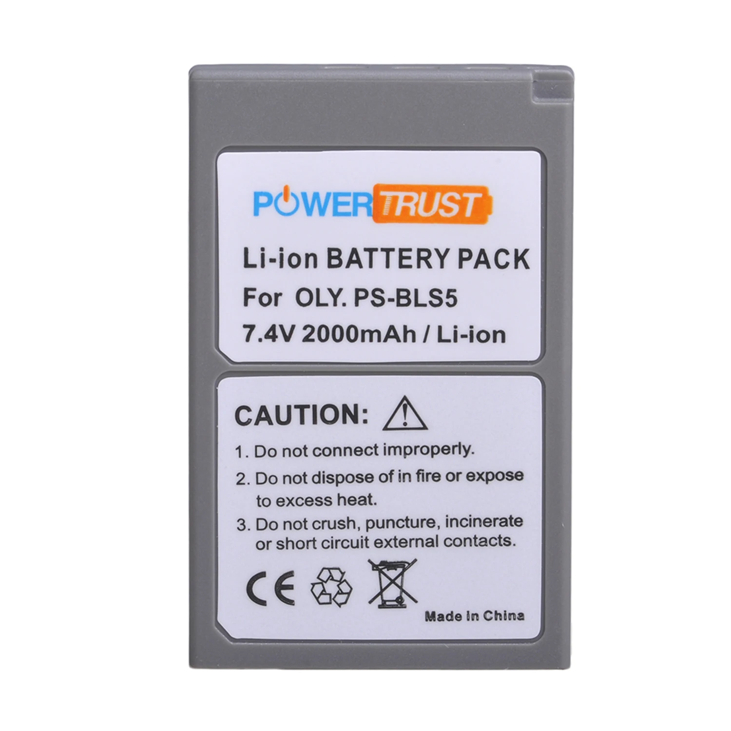 BLS-5 BLS-50 Battery for Olympus E-M10 Mark III S, OM-D E-M10 Mark IV, E-M10 Mark II, E-M5 Mark III, PEN E-P7 E-PL2 E-M10