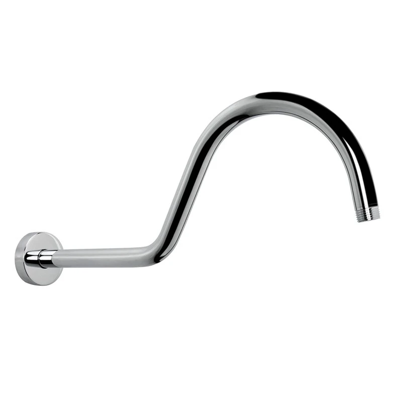

Bathroom Shower Extension Rod Concealed Top Spray Shower Chrome Brushed Bathroom Bracket Accessories