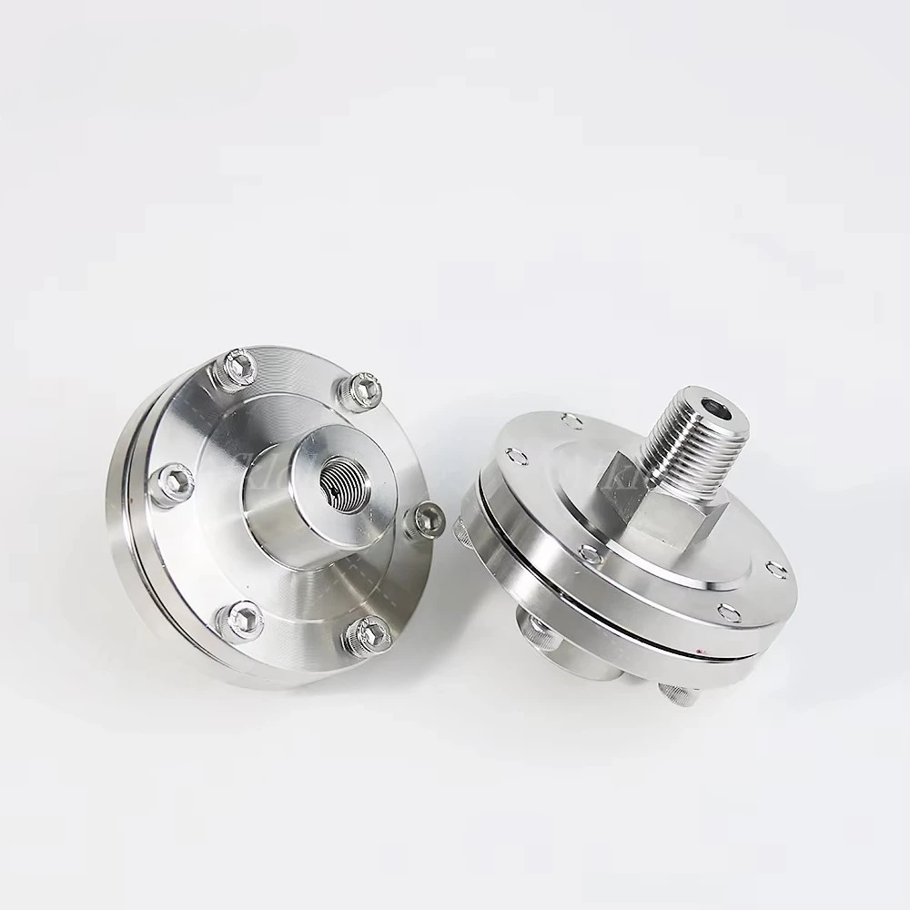 

1/4 Female Diaphragm Seals 1/2 NPT Male Stainless Steel 304 Flange Connector Accessories for Flanges