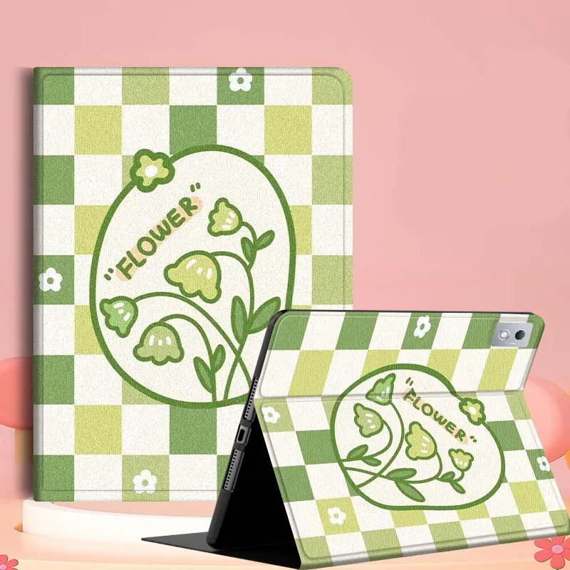 

Leopard Floral Pattern For Lenovo Tab Xiaoxin Pad 700 Y900 Gen4 K10 P11 GT K11 3rd P11 P12 Plus Pro Gen Tablet Case