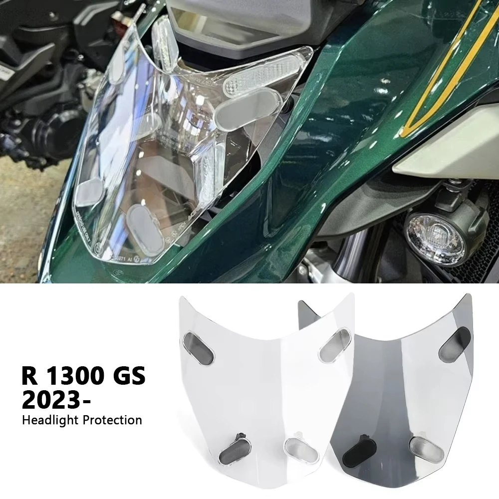 

New Motorcycle Acrylic Headlight Protector Light Cover Protective Guard For BMW R1300GS R 1300 GS R1300 GS 2023-2025
