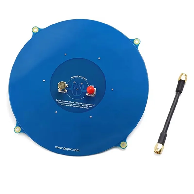 A73E-TRIPLE FEED PATCH ARRAY 5.8G Receiving Antenna FPV Traverse Machine Left And Right Rotation Compatible Antenna