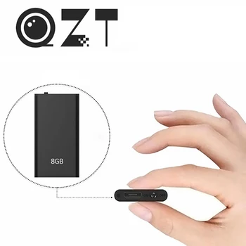 QZT Small Voice Recorder Mini MP3 Player Small Digital Audio Voice Recorder Micro Voice Recorder Dictaphone Recording Device