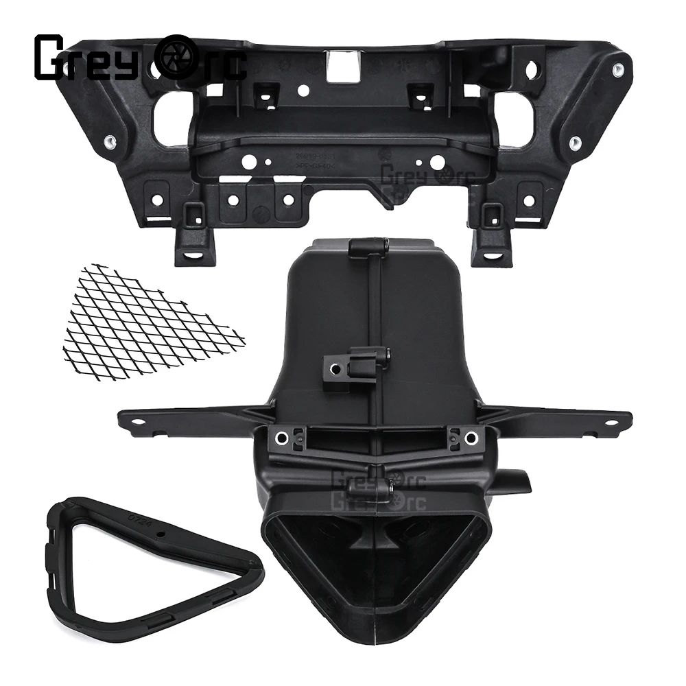 

Motorcycle Headlight Fairing Instrument Base Bracket for Kawasaki Ninja ZX-6R ZX6R ABS 2019-2025 Accessories ventilation tube
