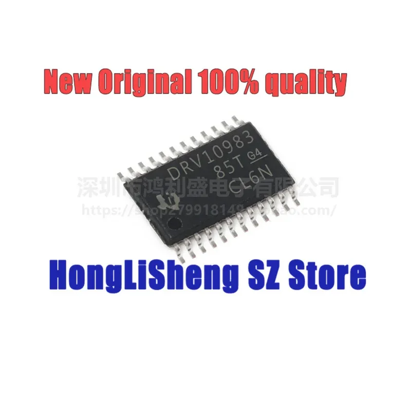 5pcs/lot DRV10983PWPR DRV10983PWP DRV10983 HTSSOP24 Chipset 100% New&Original In Stock