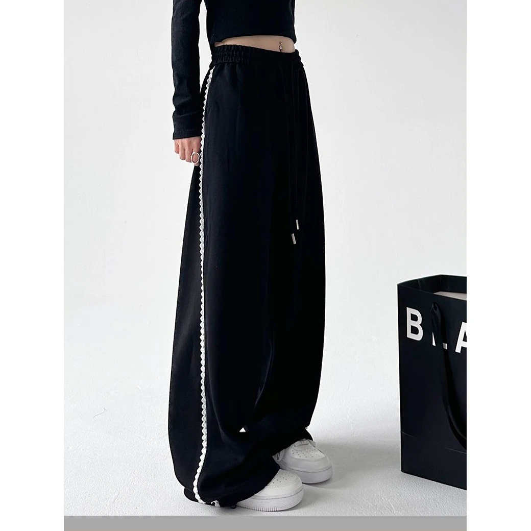 Pants Womens Stylish Spring Grunge Canvas Cargo Multi-Pockets Ripstop Tactical Outdoors Street Leisure Adjustable Patchwork Chic