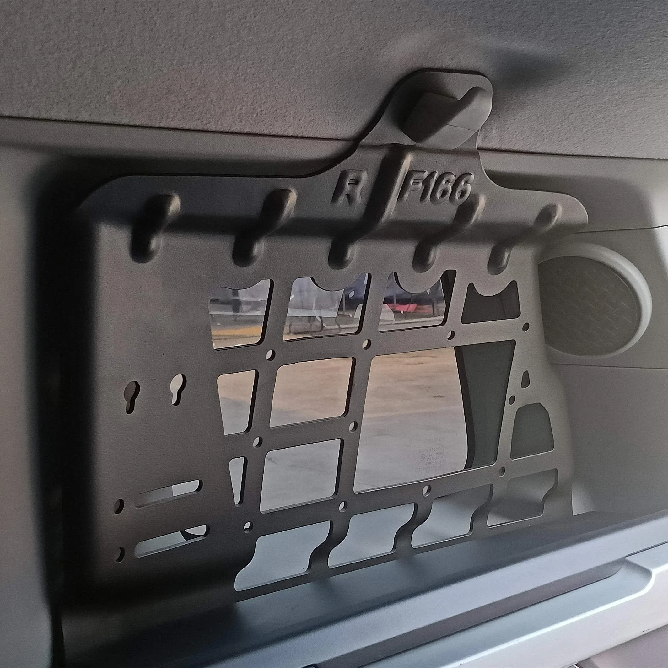 Fit for FJ Cruiser Side Window Hanging Net Car Trunk Storage Shelf Organizer Rack JUNXI  Magnesium Aluminum Alloy Auto Part