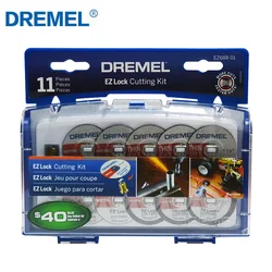 Juego de ruedas de corte Dremel, 11 piezas, EZ Lock, EZ688-01, 38Mm, para plástico, Metal y cortes finos con todas las herramientas rotativas Dremel