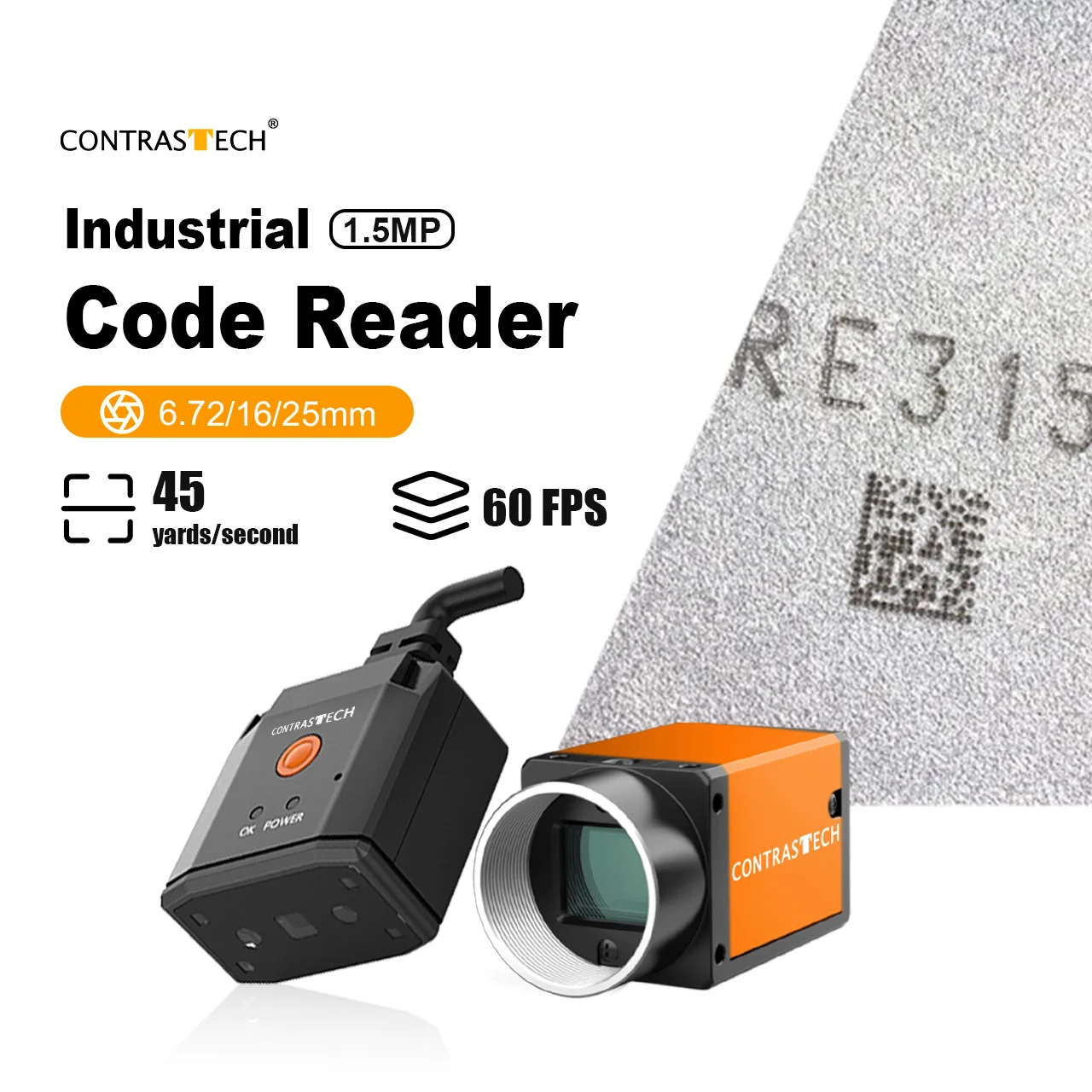 

Precise Insight 704x540 1280x800 Ultra-Compact 1D / 2D USB Fast Ethernet DPM DIM Code Reader for Pharmacode Reading Contrastech