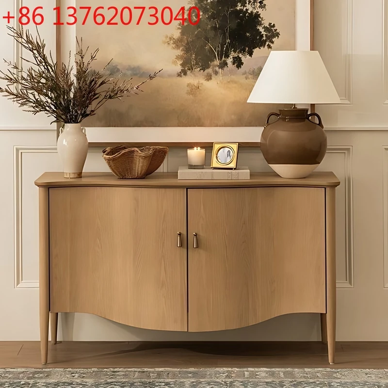 

Японский двухдверный обеденный боковой шкаф, настенный шкафчик для французской спальни, шкаф для обуви