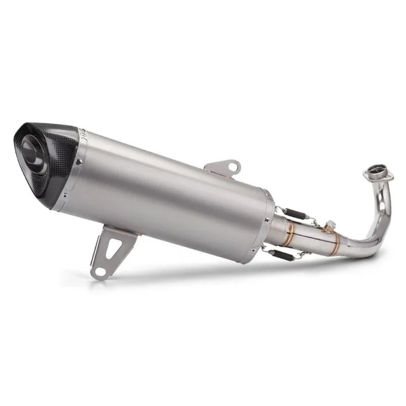 

SXLL For XMAX 300 XMAX300 2017-2024 Full Motorcycle Exhaust System Modification Header Connection Carbon Tip Muffler Escape Moto