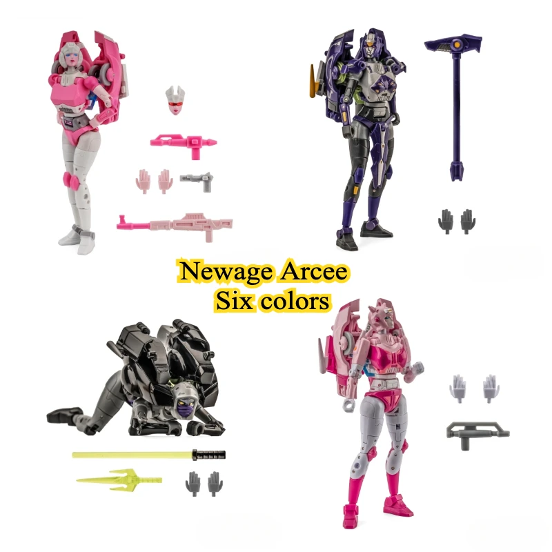 Transformación Newage NA H48 H48N H48G H48C H48S H48T Mini Arcee Ninja Dickey Pocket War G1 figura de acción de juguete
