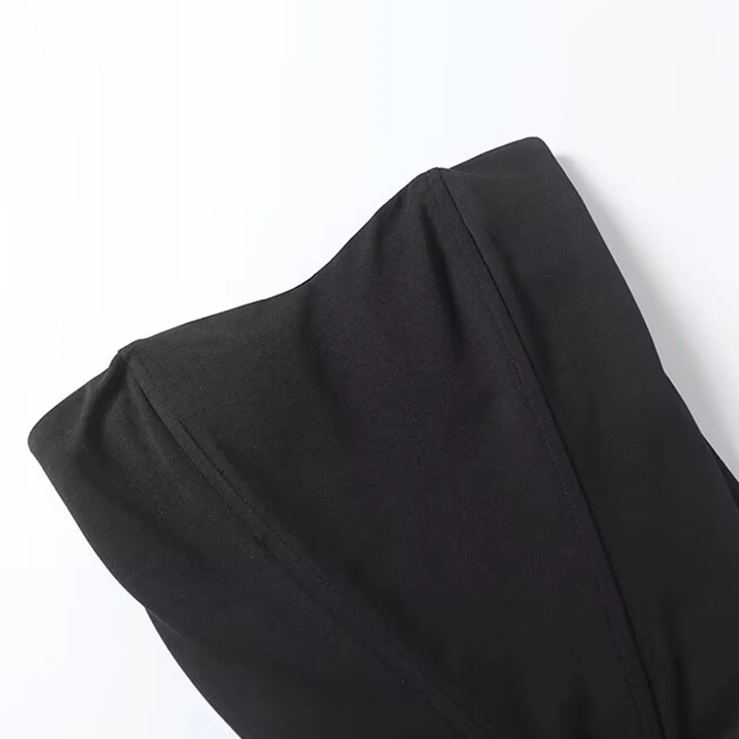 Chaleco Sexy ajustado de fibra con tirantes para mujer, ropa interior Personal Faion, longitud ortopé, novedad de otoño