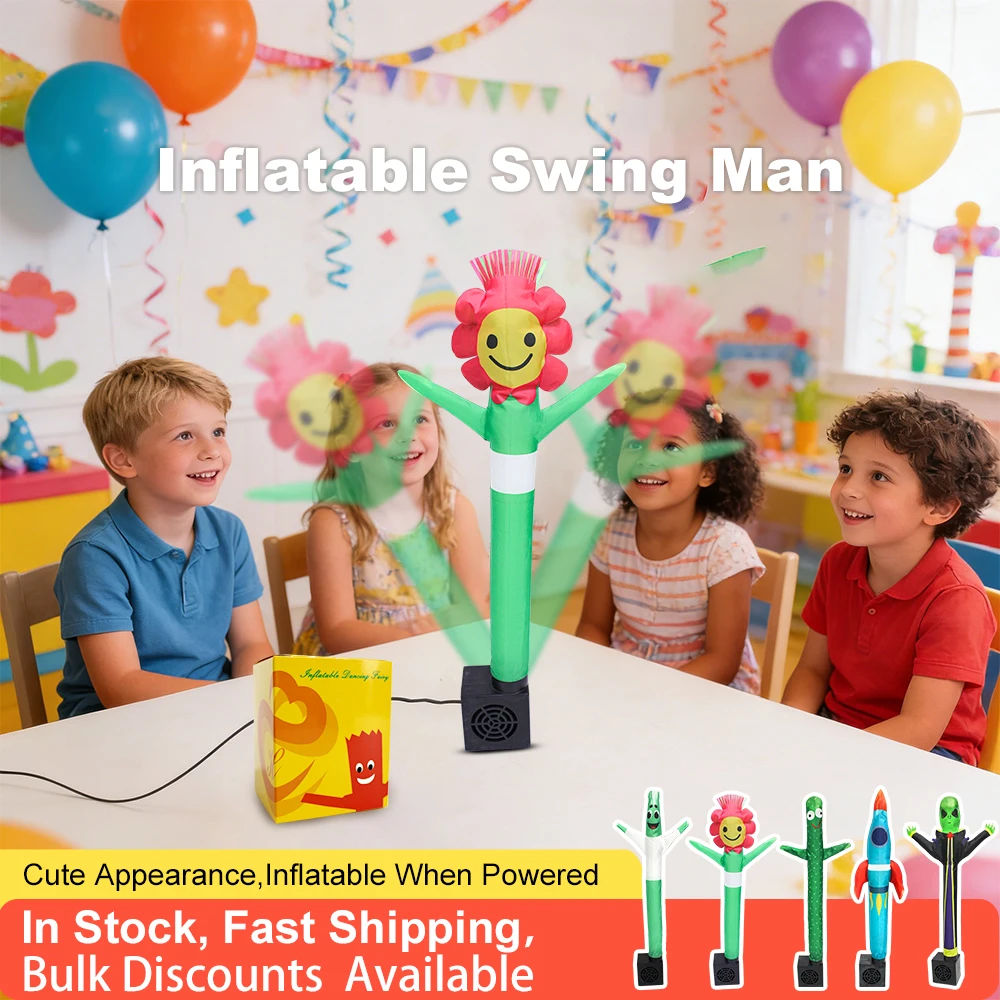 Mini Desktop Aufblasbarer Lufttänzer Lustiger Winkender Tube Man Tragbares Tisch-Tanzspielzeug für Kinder Geschenk Heim- und Bürodekoration