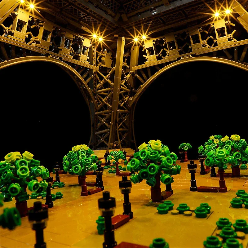 DIY LED Light Kit For LEGO 10307 Eiffel Tower (Only LED Light,Without Blocks Model)