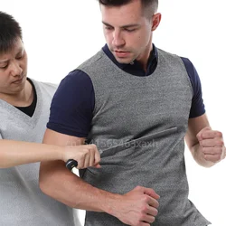 Summer Stab-resistant T shirt Tactical Clothing Cut-resistant Self-defense Clothing Thin Breathable Soft Hidden Anti-stab Vest