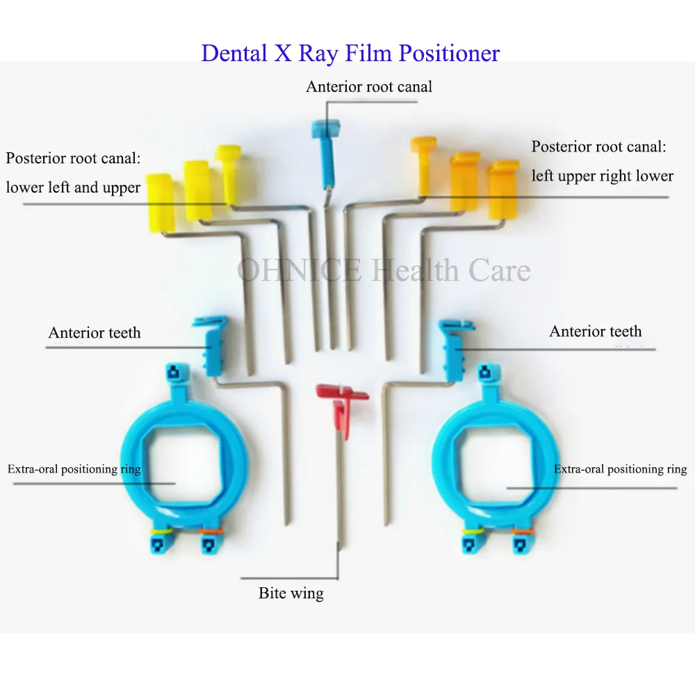 12Pcs/set Dental Positioning System Dental Film Positioning & Digital Phosphor Plate Positioner System Holder