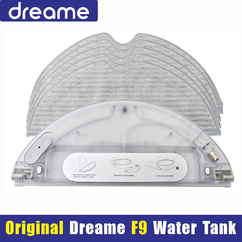 Wasser Tank Für Dreame F9 Staubsauger Zubehör Mopp Tuch Waschbar Reinigung Lappen Mijia Ersatz Roboter Ersatzteil – Detail 1