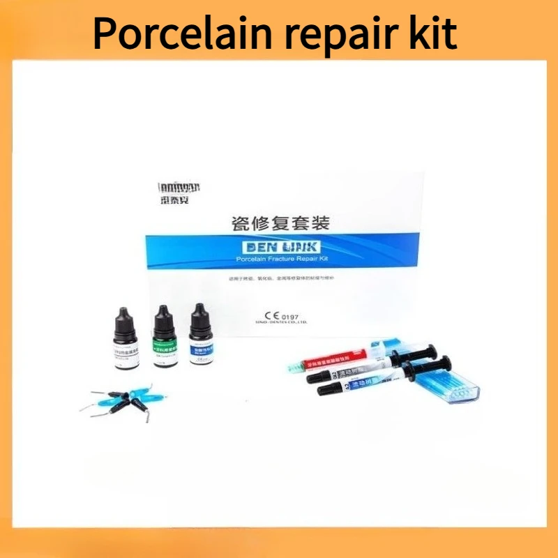 

Набор стоматологических материалов из смолы, восстановление фарфора, эстетическая реставрационная смола, универсальная УФ-отверждаемая смола, необходимый цвет, прочный