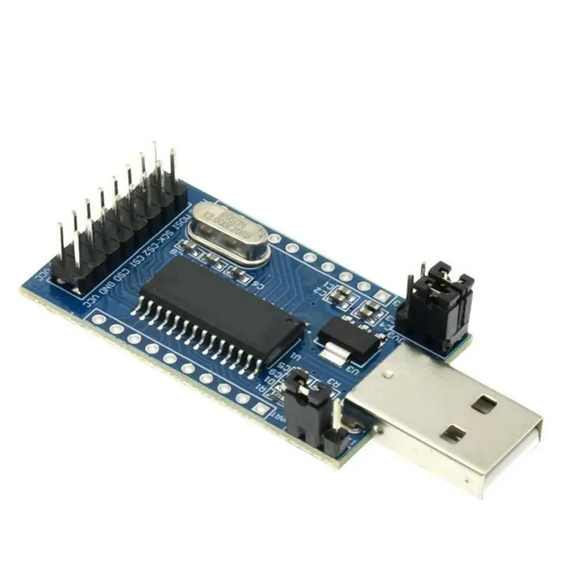 DT22 CH341A Programmer USB to UART IIC SPI for I2C Converter Module with Indicator Lamp for MCU Firmware Flashing