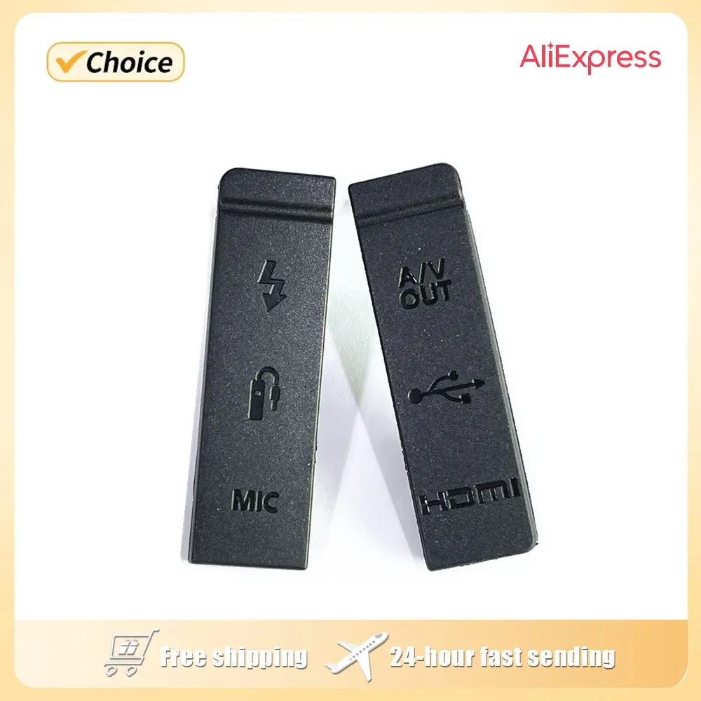 غطاء سفلي مطاطي لباب كانون ، USB ، HDMI DC ، في ، فيديو خارج ، EOS ، علامة 5D II ، 5DII ، 5D2 ، جزء إصلاح كاميرا رقمية ، جديد