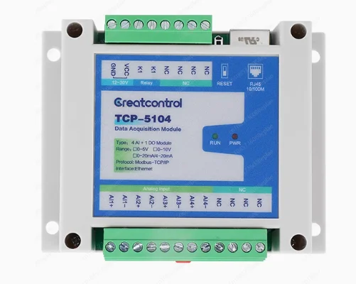 

4/8 Channel Analog Signal Acquisition to Network Current and Voltage Acquisition to Ethernet 4-20mA Input to ModbusTCP