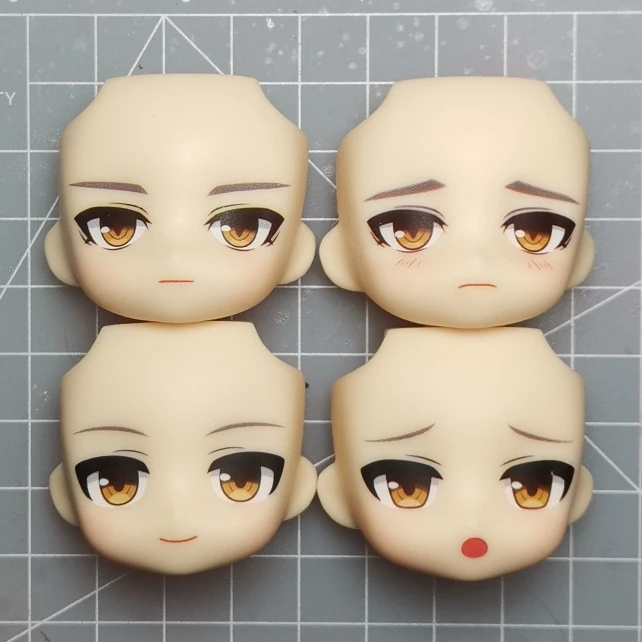 Honkai Star Rail Caelus Ob11 Ob22 Face Gsc Accessories 1/12  Faceplates Anime Game Cosplay Handmade Wateer Sticker Face