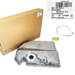 Genuine OEM 06K103598A Lower Oil Pan & Gasket Kit For VW Golf GTI Audi A3 S3 1.8L 2.0L 2015 2016-2018 06K103600R, 06K103600AE