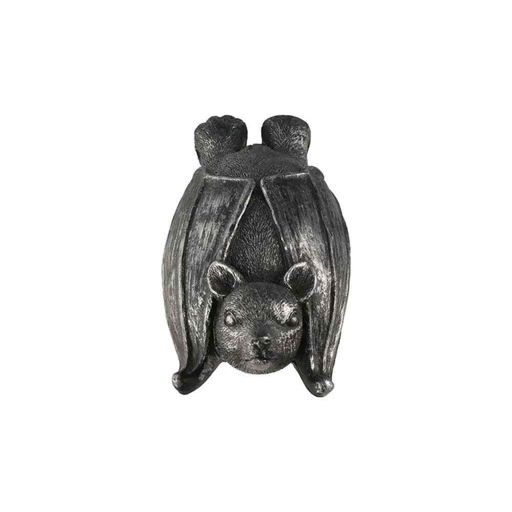 Flowerpot Ornament Gothic Bat Sculpture Decoration Resin Exquisite Bat Pendant Unique Animal Flowerpot Decoration Halloween Gift