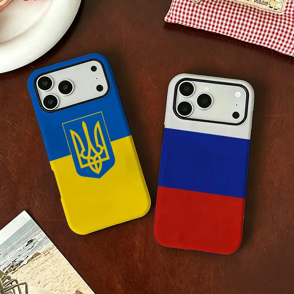 Hot Luxury national cool Flag logo Phone Case Luxurious Film shell Phone Case For iPhone 17 16e 16 15 14 13 12 Pro Max Plus XS view 2
