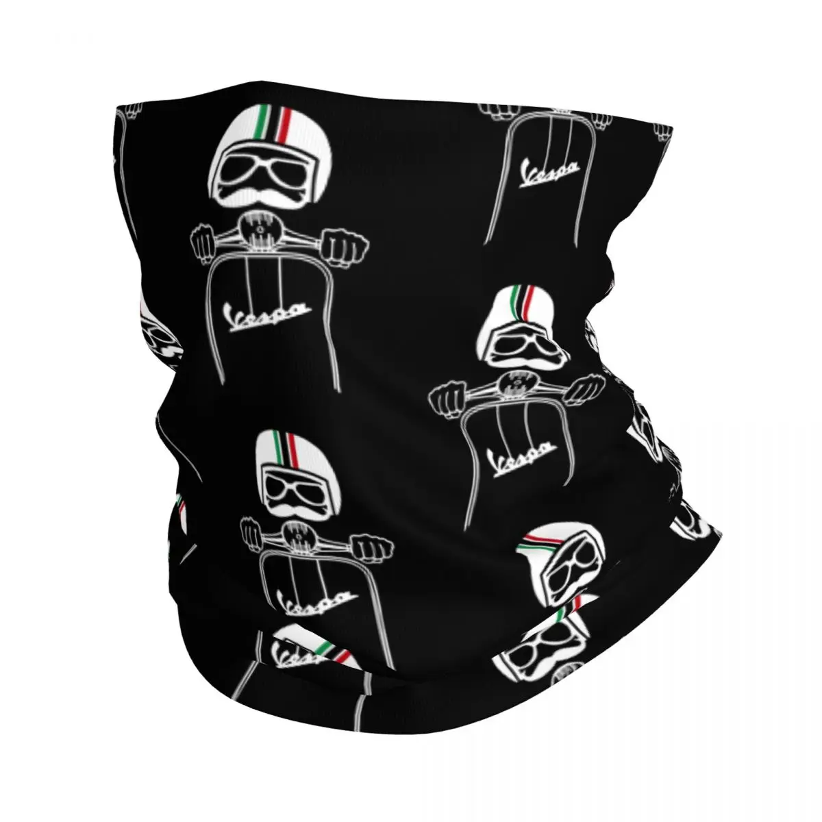 Italia italiano-Vesp-as-Moto motocicleta Bandana cuello polaina bufanda envolvente estampada diadema multiusos ciclismo para hombres mujeres adultos