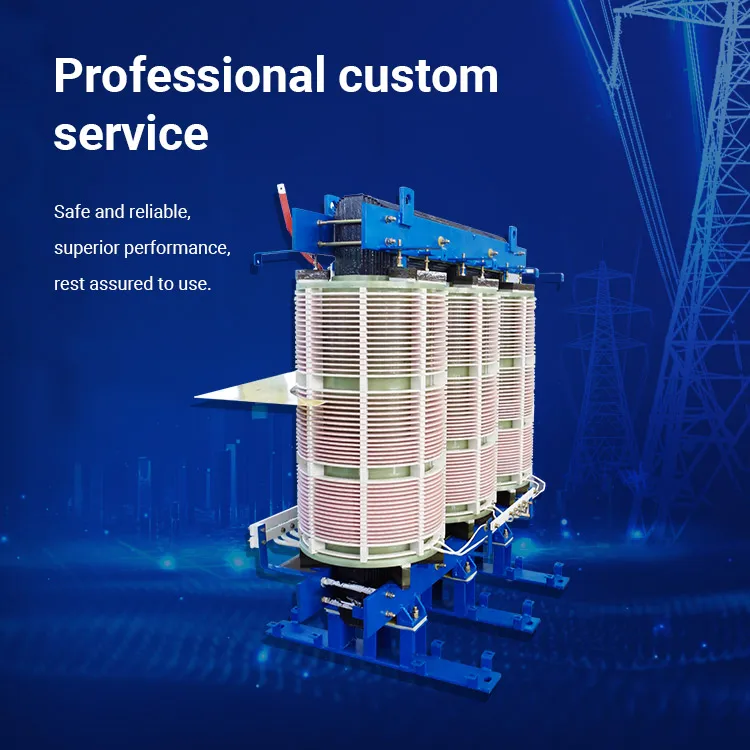 Trasformatore raddrizzatore trifase a 24 impulsi per elettricità a risparmio energetico