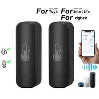 Smart Temperature Humidity Sensor For Tuya For Zigbee WiFi Smart Temperature Humidity Sensor APP Remote Control Monitoring Tools