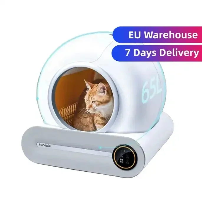 Smart Auto OEM Self Cleaning cat litter box enclosure Automatic Cat Toilet With App Control litter 4 cat training toilet k