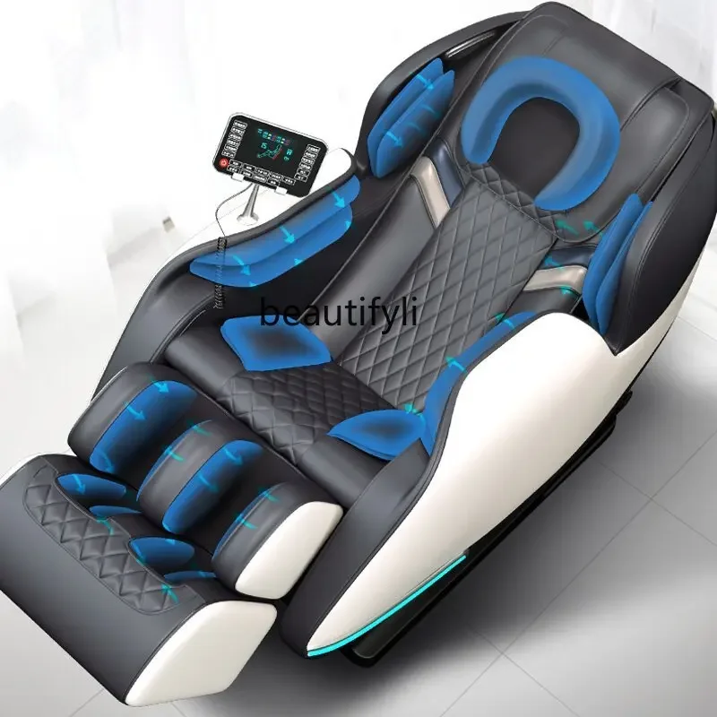 

LJYIntelligent voice voice-activated hot compress function massage chair head leg airbag massage fixed-point automatic luxury