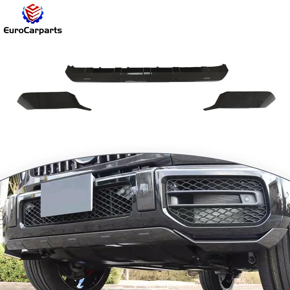 

Высококачественные передние губы JC Style Dry Carbon Body Parts для G Class W464 G63 2019y+ Передний спойлер, диффузор, разветвители, передняя губа