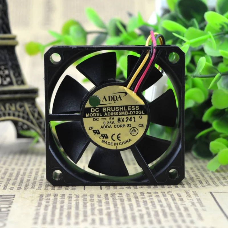 AD0605MB-D72GL 6cm Chassis Server Fan 6015 5V 0.25a AD0605MB D72GL