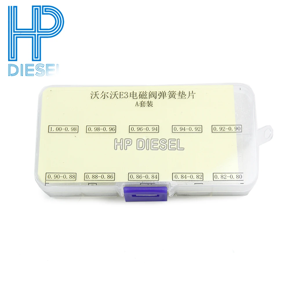 

For Volvo D12, For Delphi E3 Unit Injector Solenoid Spring Shim, Injector Adjusting Shim, for Volvo FM Truck,Engine Fuel System