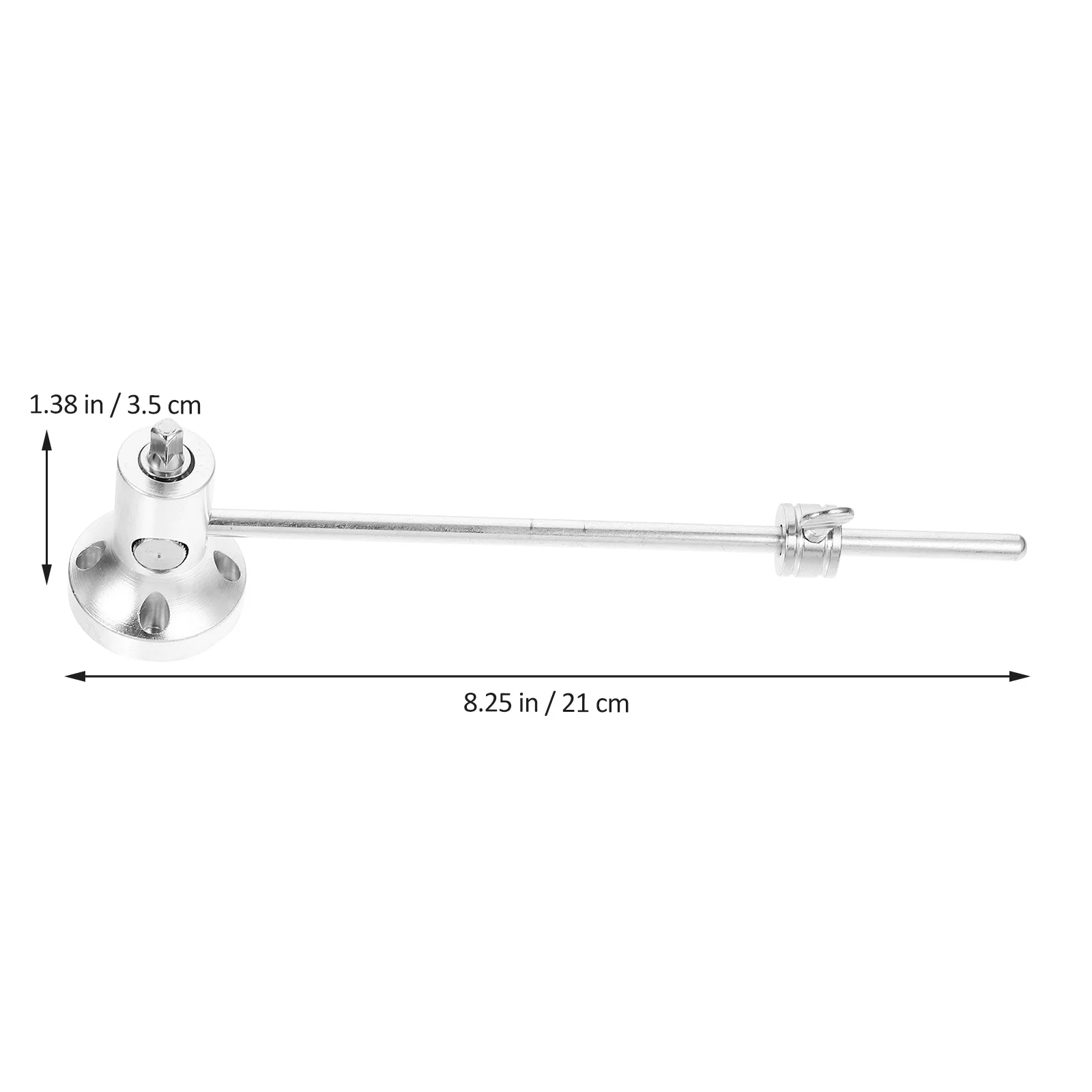 

Adjustable Aluminum Alloy Drum Beater Pedal Hammer Replacement for Single Double Bass Drum Foot Pedal Accessories