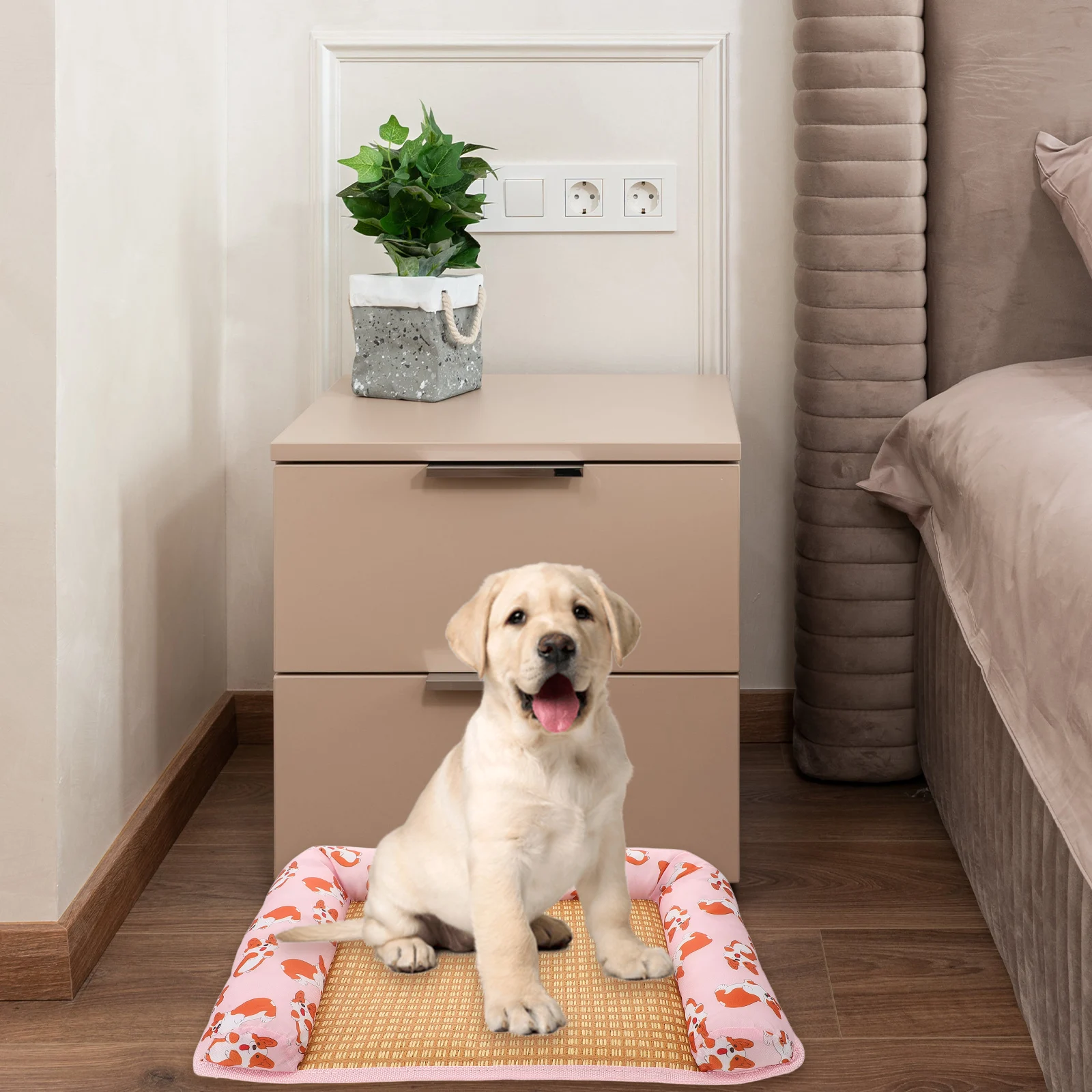 

Pet Cooling Cool Mats Summer Pad Seat Cushion Comfortable Nest Cold Cat Bed Small Dog Sleeping Mat Pet Mat Cooling Dog Bed