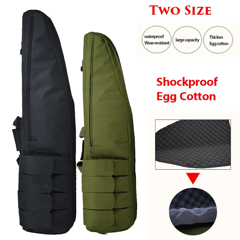 70cm / 98cm / 118cm Tactical Hunting Bags Airsoft Shooting Sniper Rifle Case Gun Carry Shoulder Backpack