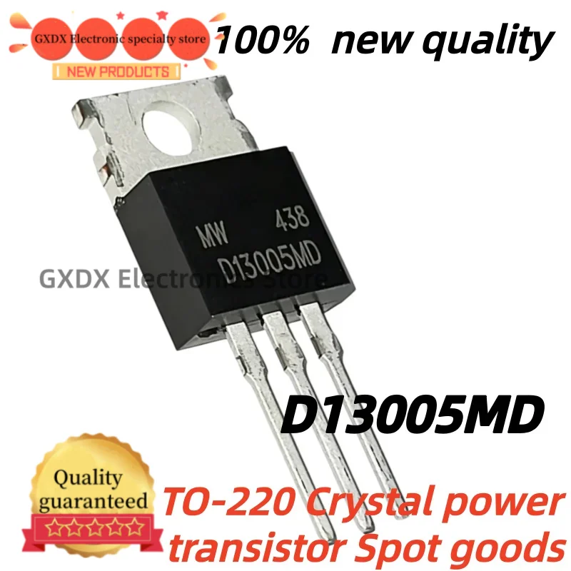 10-30-50pcs/lot 100% New Quality TO220 D13005MD TO-220 Crystal power transistor Spot goods
