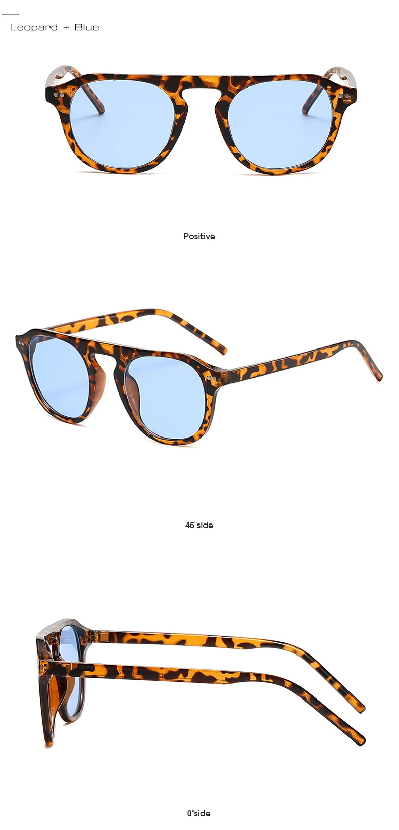 SO&EI Retro-Sonnenbrille mit quadratischen Nieten für Herren, modisch, dunkelgrün, UV400, trendige Damen-Sonnenbrille – Detail 8