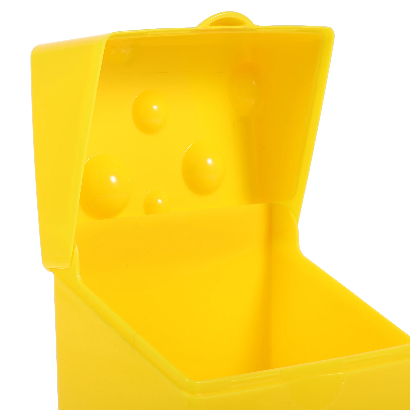 1 pièces tranche de fromage Mini Kraft tranche de fromage conteneur pour réfrigérateur tranche de fromage boîte de rangement ABS jaune pour tranches de fromage beurre