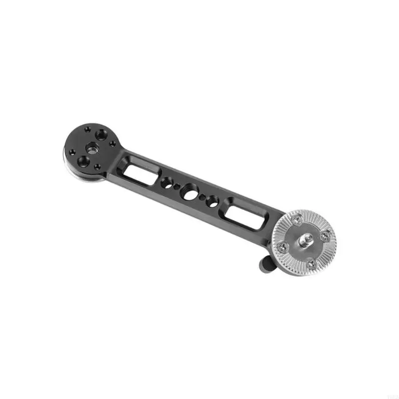 Brazo extensión roseta aleación aleación aluminio M6 T5EA para fotografía con 1/4 y 3/8 agujeros roscados