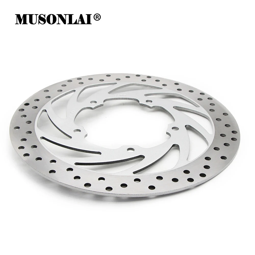 Disco de freno delantero para motocicleta, Rotor de freno de 281mm para Yamaha YBR250 YS250 YBR YS 250 JYM250-2A JYM250
