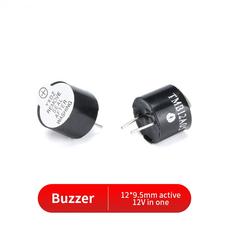 10PCS Active Buzzer 5V 12V TMB12A05 TMB12A12 Magnetic Long Continous Beep Tone Alarm Ringer 12*9.5mm Piezo Buzzers