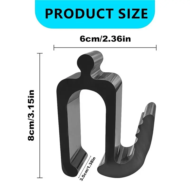 Side Hooks 4 Pack Multifunctional For Baby Strollers Space-Saving Station Wagon Hooks Sturdy Design