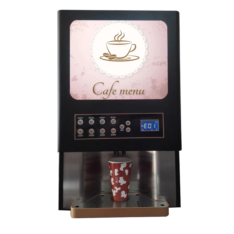 Hot Selling Automatic Coffee Vending Machine Drink Vending Coffee Machine Battery Coffee & Beverage Vending Machines GTS204 intelligent water purifier household direct drink heating installation free that is heating ro one machine reverse osmosis smart