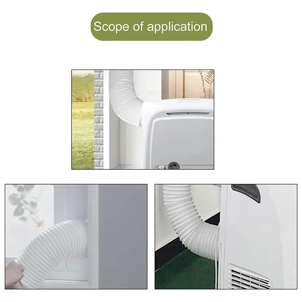 

Portable Air Conditioner Adapter Portable AC Hose Connector For Home Cooling Compatible With 15cm Outlet Long-lasting